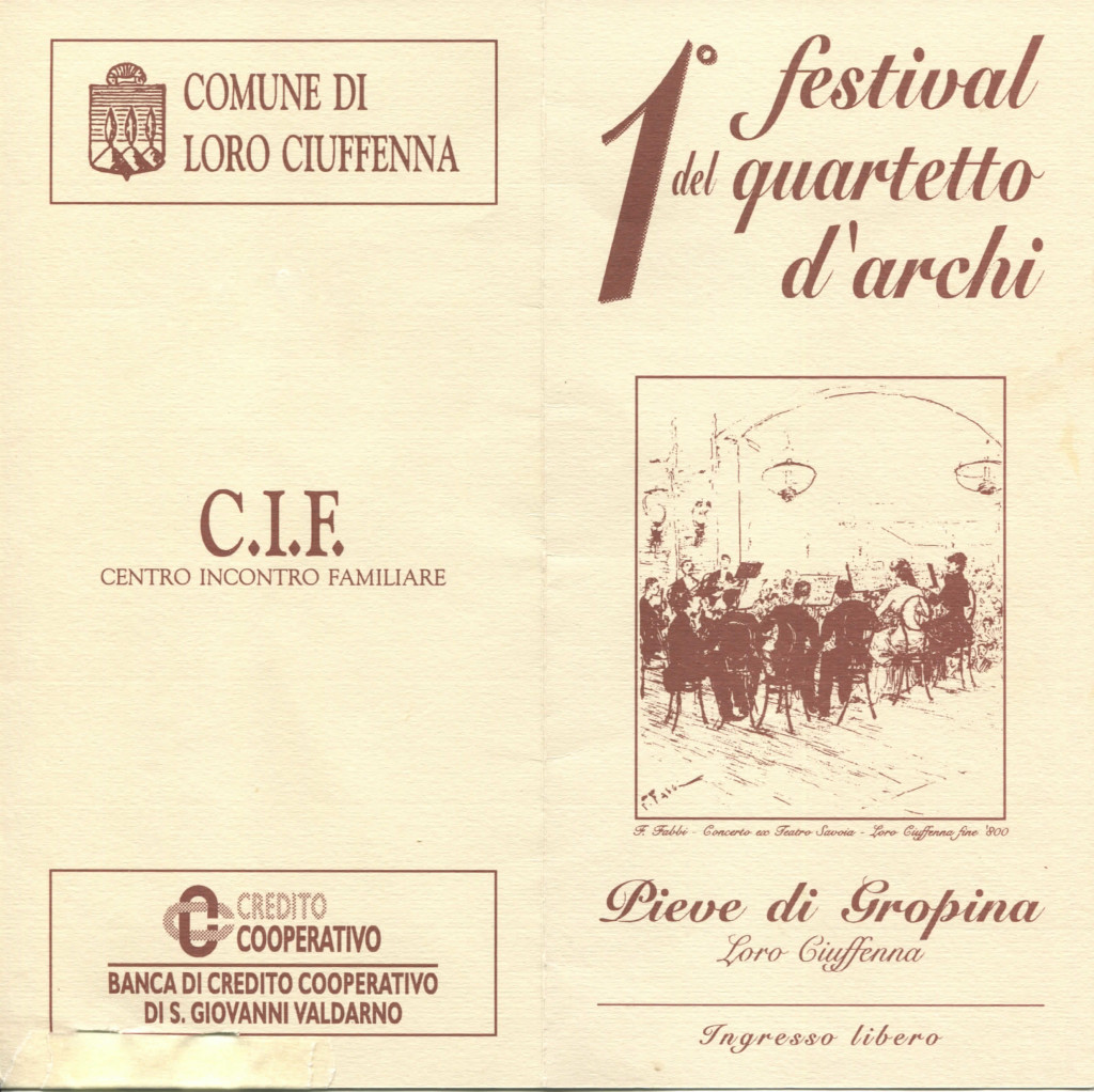 String quartet festival gropina 1994