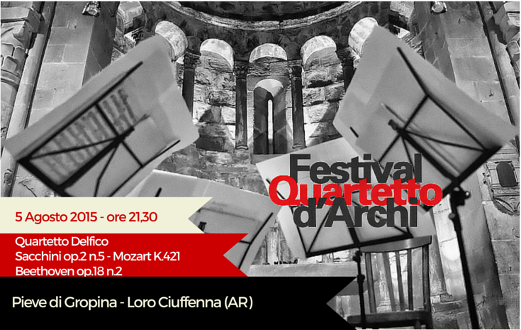 5 Agosto 2015 – Quartetto Delfico