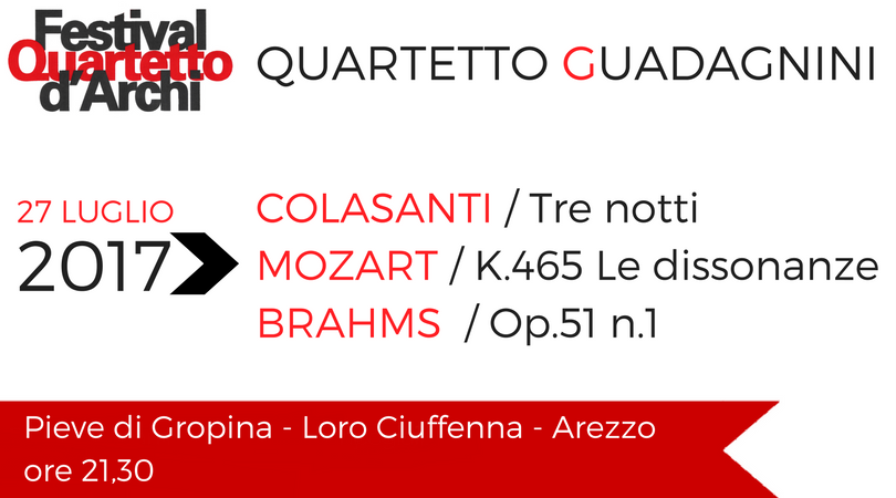 Quartetto Guadagnini – 27 luglio 2017