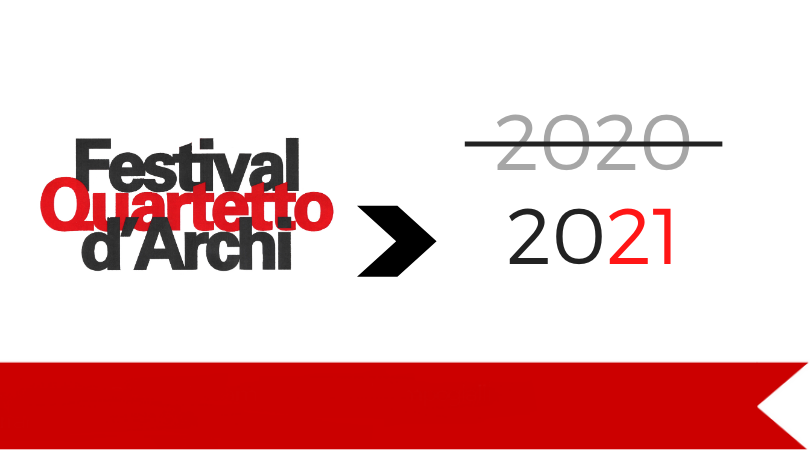 Ci vediamo nel 2021! Annullata l’edizione 2020 del Festival del Quartetto d’Archi