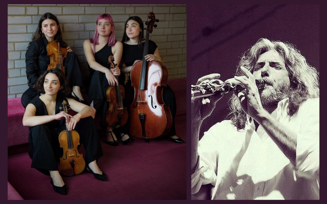 Giovedì 30 luglio, 21:30 QUARTETTO ALIOTH + Orio Odori, clarinetto